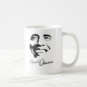 Caneca De Café Assinatura de Barack Obama