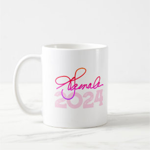 Caneca De Café Assinatura Kamala 2024