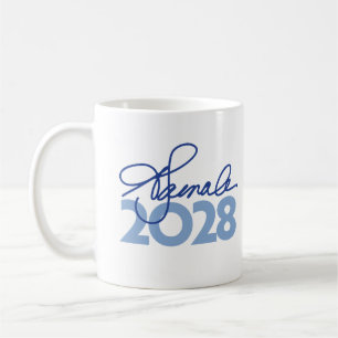 Caneca De Café Assinatura Kamala Harris 2028