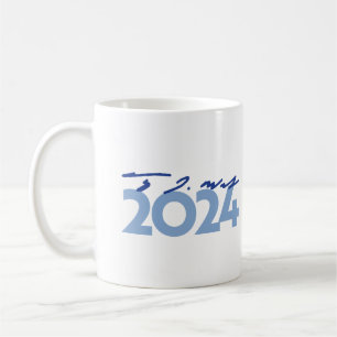 Caneca De Café Assinatura Tim Walz 2024