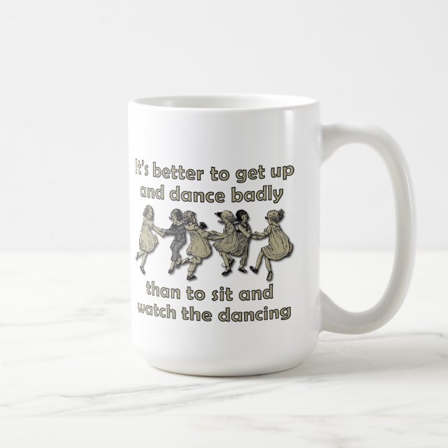 Caneca De Café Assista ao Dancing Mug (Direita)