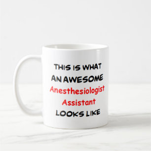 Caneca De Café assistente anestesiologista, incrível