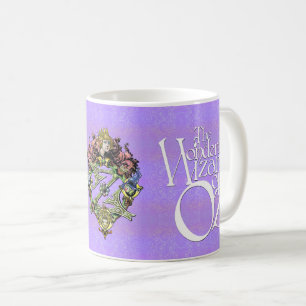 Caneca De Café Assistente Clássico de Oz Royalty Crest Blue Mug