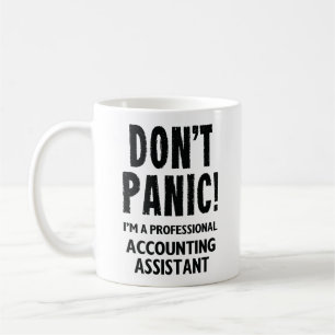 Caneca De Café Assistente de Contabilidade