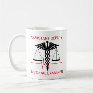 Caneca De Café Assistente de Examinador Médico Adjunto