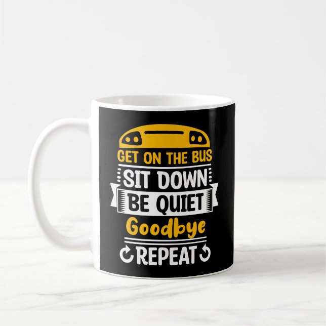 Caneca De Café Assistente de ônibus escolar Deli (Esquerda)