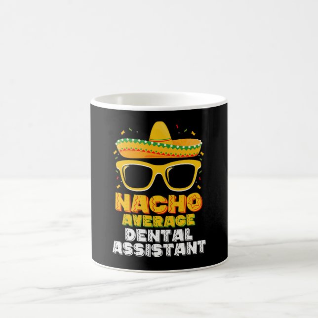 Caneca De Café Assistente Dentária Não Média Cinco De Mayo (Centro)