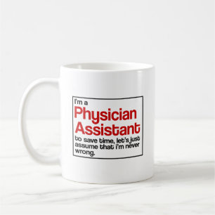 Caneca De Café Assistente do médico