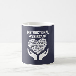 Caneca De Café Assistente instrutivo