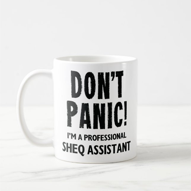 Caneca De Café Assistente SHEQ (Esquerda)