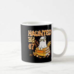 Caneca De Café Assombrado Por 67 Fantasma Engraçado de Leitura e