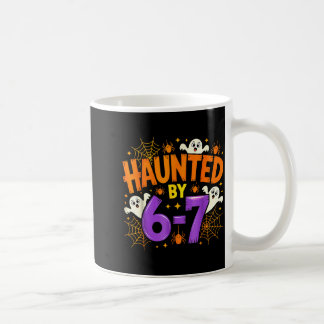 Caneca De Café Assombrado Por 67 Meme Engraçado Seis Sete Soky Fa