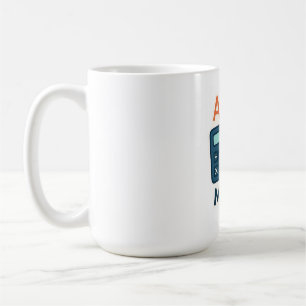 Caneca De Café Assunto Mínimo de Matemática - Calculadora, régua