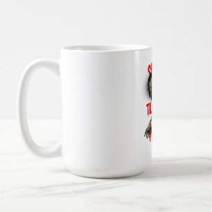 Caneca De Café Assustador Até a Meia-Noite Elegante Noite de Hall