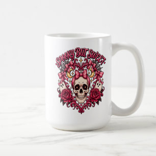 Caneca De Café Assustador Mas Doce: Um Tratamento de Halloween