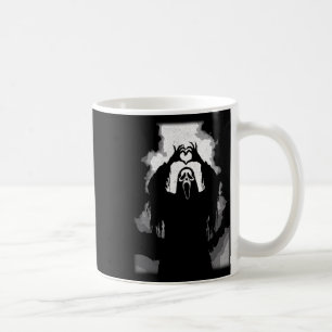 Caneca De Café Assustador Rosto Horror Poster Halloween