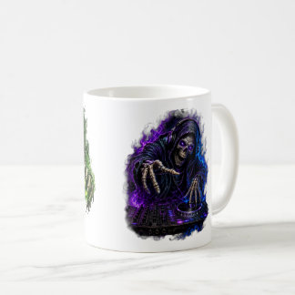 Caneca de Café Assustadora Réquiem de Halloween Ro