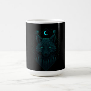 Caneca De Café Astral Fox - Espírito Clever Cósmico