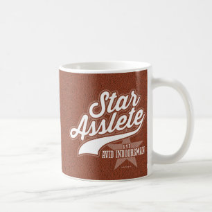 Caneca De Café Astro Indoorsmano (Ávido Indoorsman)