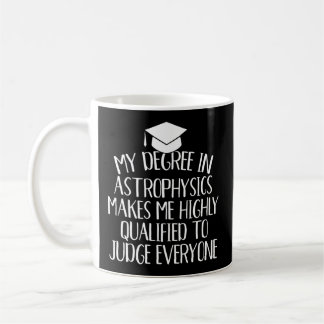 Caneca De Café Astrofísica Major Graduação
