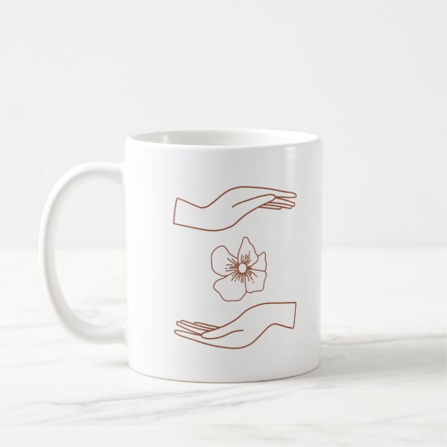 Caneca De Café Astrologia Mágica Vive Café Mug (Esquerda)