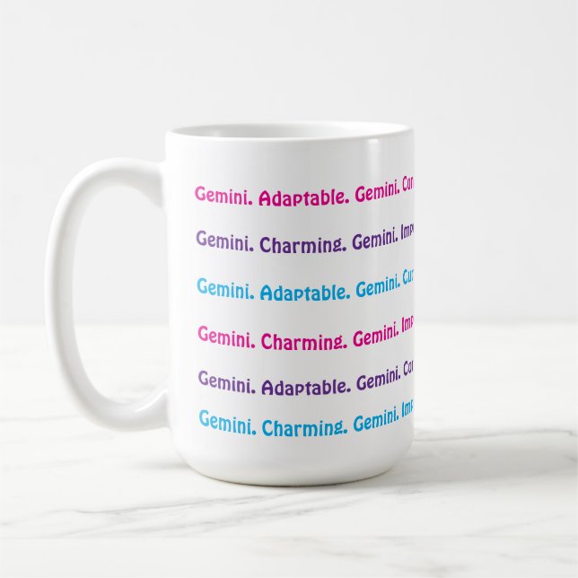 Caneca De Café AstroloME Gemini Coffee Mug (Esquerda)