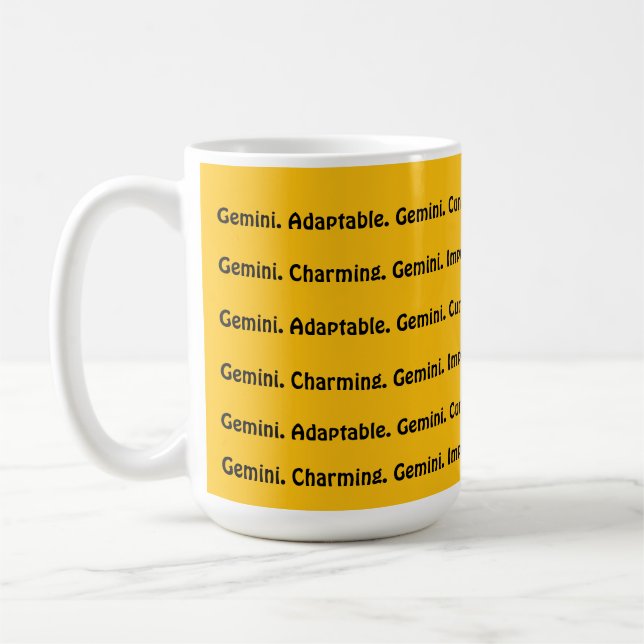 Caneca De Café AstroloME Gemini Coffee Mug (Esquerda)