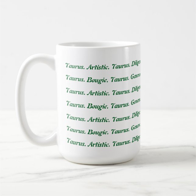 Caneca De Café AstroloME II Taurus (Esquerda)