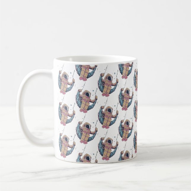 Caneca De Café Astronauta (Esquerda)