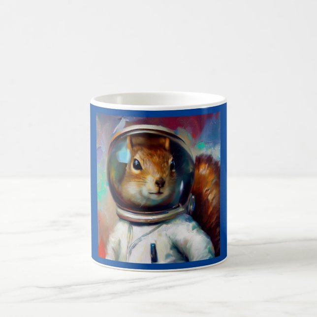 Caneca De Café Astronauta de Esquilo (Centro)