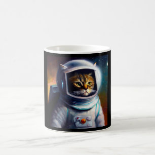 Caneca De Café Astronauta de Gato