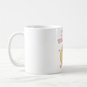Caneca De Café Astronauta De Lâmpada Fora Deste Fundo Mundial