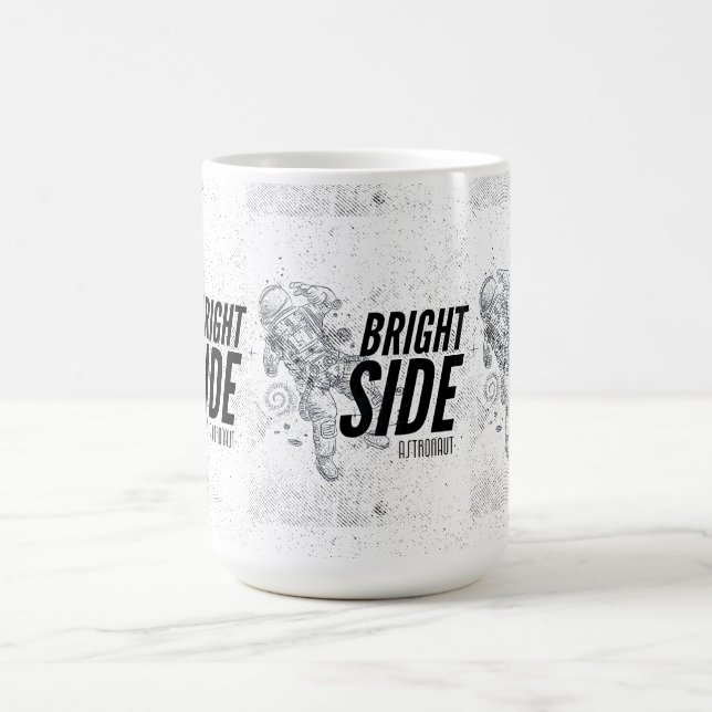 CANECA DE CAFÉ ASTRONAUTA DO LADO BRILHO (Centro)