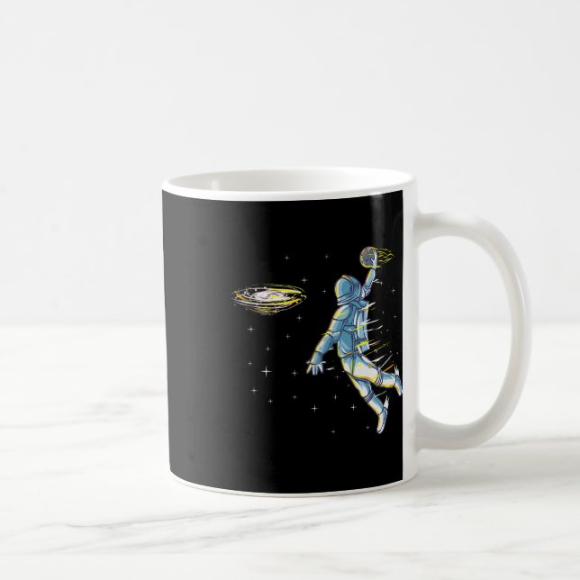Caneca De Café Astronauta Espacial de Bysketbyll Slam Dunk Jam Sp (Direita)