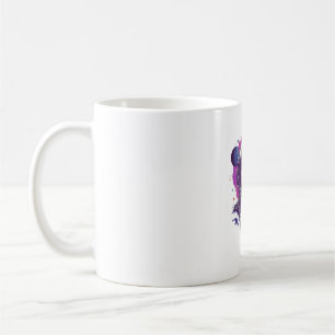Caneca De Café Astronauta Explorador Caveira