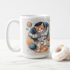 Caneca De Café ✨ Astronauta Girl Hoodie