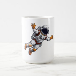 Caneca De Café Astronauta no espaço