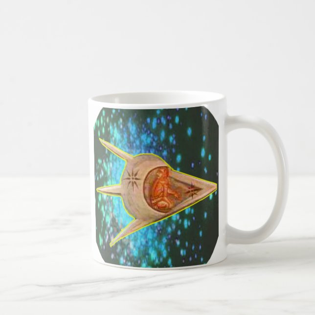 Caneca De Café Astronautas antigos (Direita)