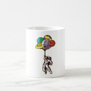 Caneca De Café Astronautas voam para o Espaço