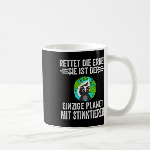 Caneca De Café Astronauts Gambás de Proteção Ambiental