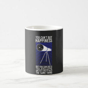 Caneca De Café Astronomia - Não se pode Comprar a felicidade