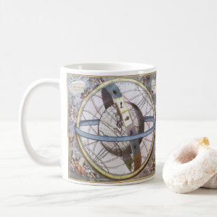 Caneca De Café Astronomia Vintage, Celestial por Andreas Cellariu