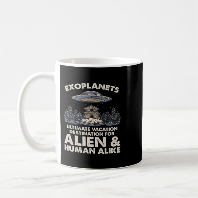 Caneca De Café Astronomy Lover Ultimate Vacation Exop. (Esquerda)