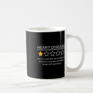 Caneca De Café Ataque Cardíaco Numa Estrelagem Incrível Doença Ca