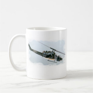 Caneca De Café Ataque marinho Squadron-367 da luz do helicóptero