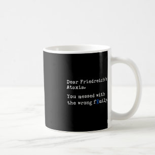 Caneca De Café Ataxia Ataxia Awarness, querida Friedreich