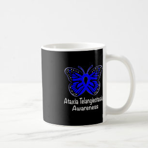 Caneca De Café Ataxia Telangiectasia Suporte ao Guerreiro de Cons