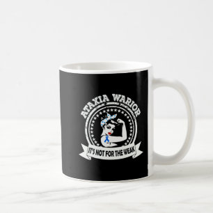 Caneca De Café Ataxia Warrior Awarness - Presente para T-Shirt de