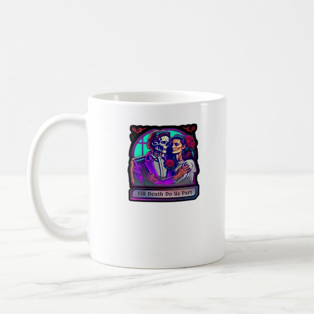 Caneca De Café Até a morte nos tornar clássicos - estética básica (Esquerda)