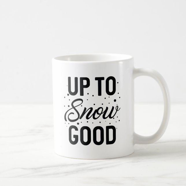 Caneca De Café Até neve boa (Direita)